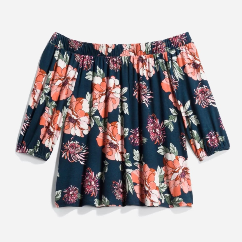 Loveappella off the shoulder top